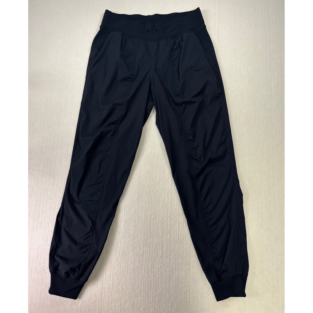 Lululemon Beyond the Studio Jogger Black High Rise Pants LW5ENMS‎ Size 8